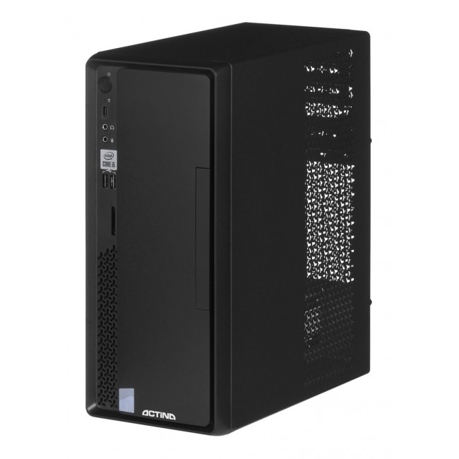 Actina 5901443334361 PC i3-12100 Mini Tower Intel Core i3 8 GB DDR4-SDRAM 512 GB SSD Windows 11 Home Black