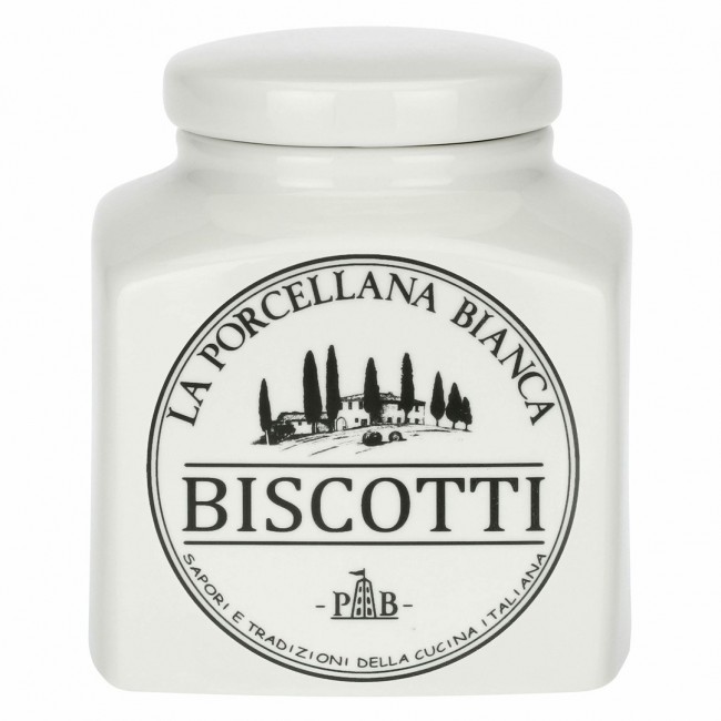 LA PORCELLANA BIANCA CONSERVA Biscuit Container 3.5 ltr LA PORCELLANA BIANCA CONSERVA Biscuit Container 3.5 ltr