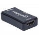 Manhattan HDMI Repeater, 4K@60Hz, Active, Boosts HDMI Signal up to 40m, Black, Three Year Warranty, Blister Manhattan HDMI Repeater, 4K@60Hz, Active, Boosts HDMI Signal up to 40m, Black, Three Year Warranty, Blister