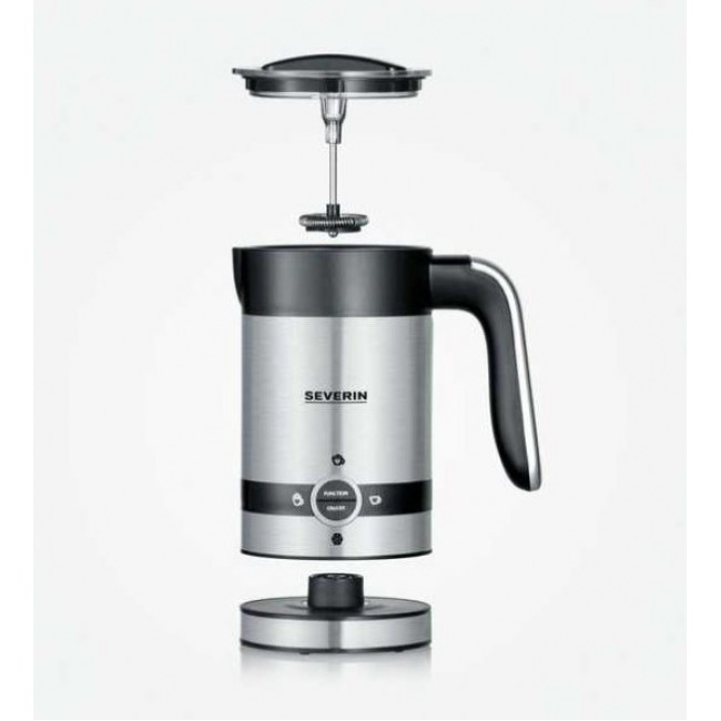 Severin SM 3584 milk frother/warmer Automatic Black, Stainless steel Severin SM 3584 milk frother/warmer Automatic Black, Stainless steel