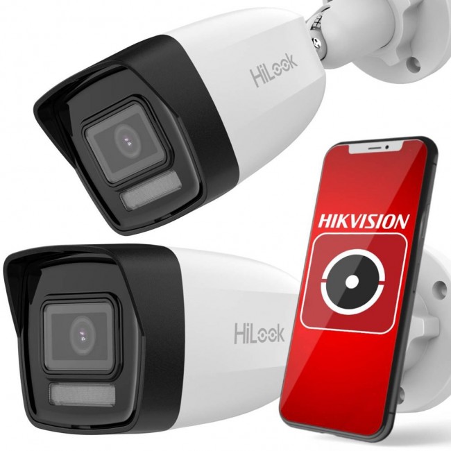 HiLook IPCAM-B4-30DL 2.8MM security camera Bullet IP security camera Indoor & outdoor 2560 x 1440 pixels Wall HiLook IPCAM-B4-30DL 2.8MM security camera Bullet IP security camera Indoor & outdoor 2560 x 1440 pixels Wall