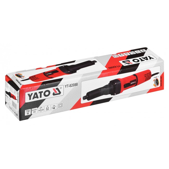 Yato YT-82080 angle grinder 30000 RPM 750 W 1.8 kg