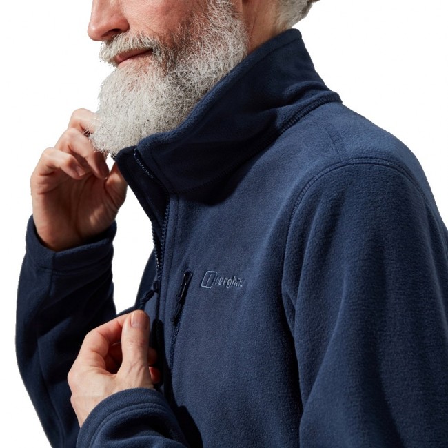 BERGHAUS Prism Half Zip Polartec Fleece - men's fleece sweatshirt, size L (blue) BERGHAUS Prism Half Zip Polartec Fleece - men's fleece sweatshirt, size L (blue)