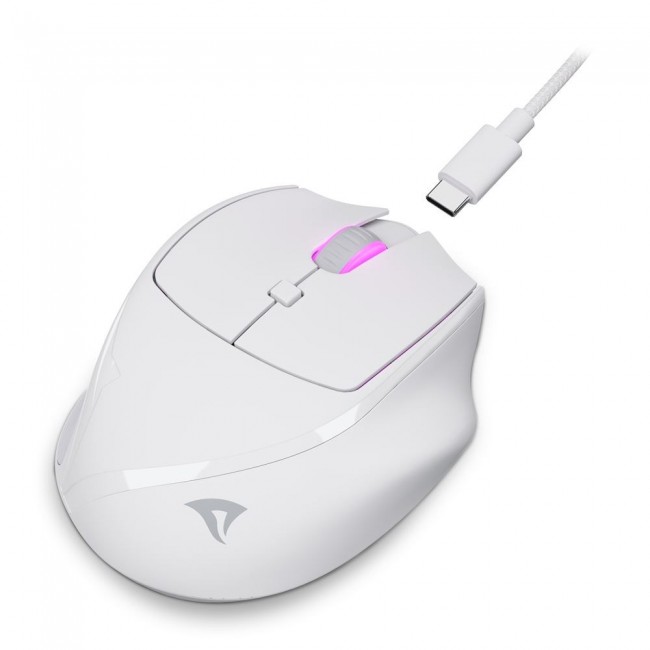 Sharkoon OfficePal M25W mouse Gaming Right-hand RF Wireless + USB Type-C Optical 4000 DPI