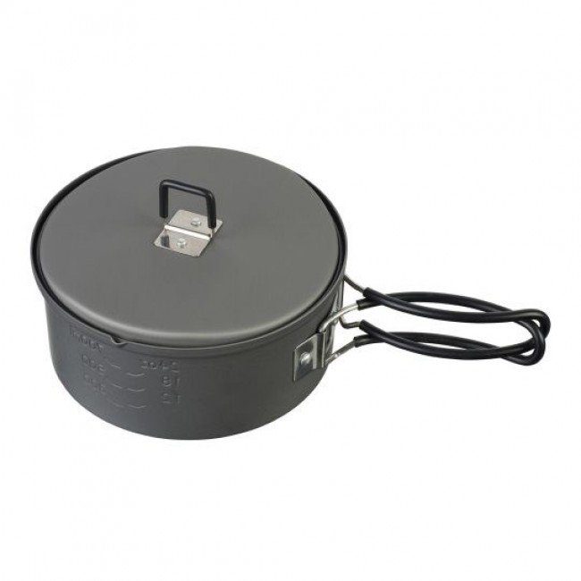 ESBIT PT1100HA camping cookware Pot 1.1 L Aluminium, Black ESBIT PT1100HA camping cookware Pot 1.1 L Aluminium, Black