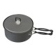 ESBIT PT1100HA camping cookware Pot 1.1 L Aluminium, Black ESBIT PT1100HA camping cookware Pot 1.1 L Aluminium, Black