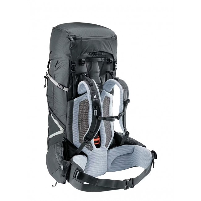 Deuter Aircontact Pro 65+10 SL Women's hiking backpack Graphite Deuter Aircontact Pro 65+10 SL Women's hiking backpack Graphite