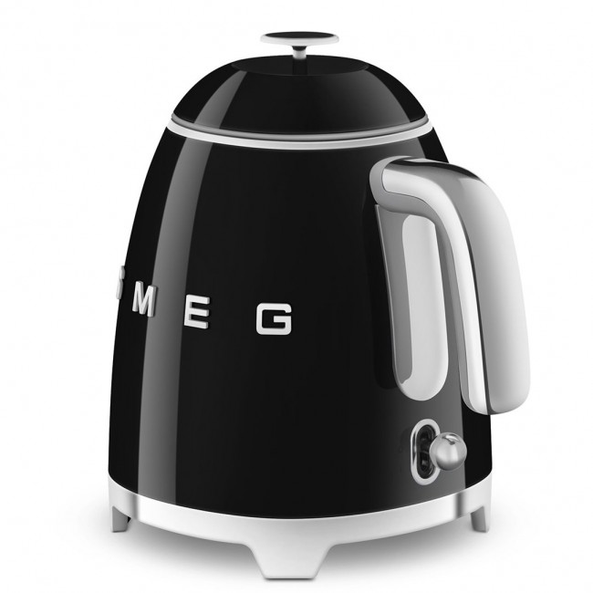 SMEG Kettle (KLF05BLEU) mini 0.8L black Schwarz