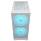 COUGAR Midi Tower Case, Airface 180, ARGB, White