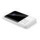 Powerbank 10 000mAh, 2x USB, 1x USB-C 22,5W, QC4+, LCD screen, white
