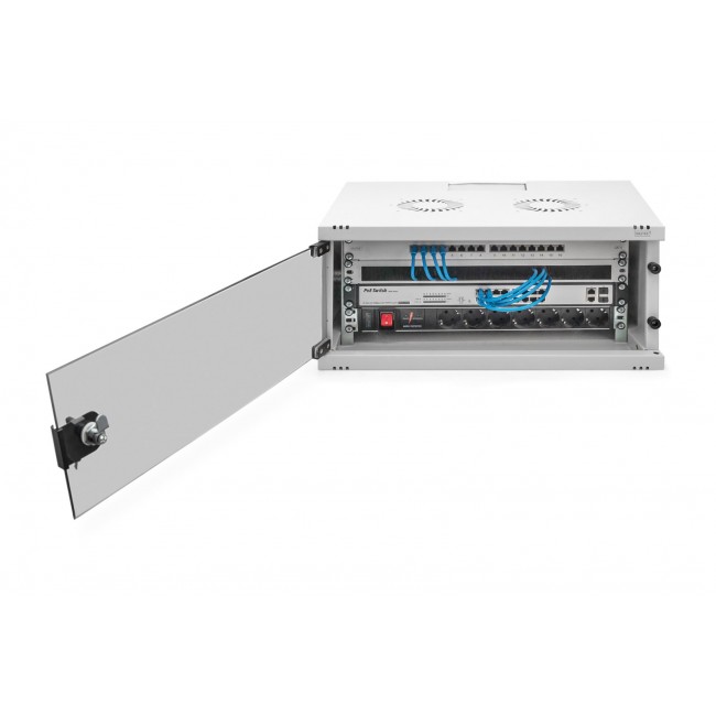 Wall-mounted network cabinet 19