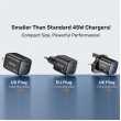UNITEK P1129ABK01-EU mobile device charger Universal Black AC Fast charging Indoor