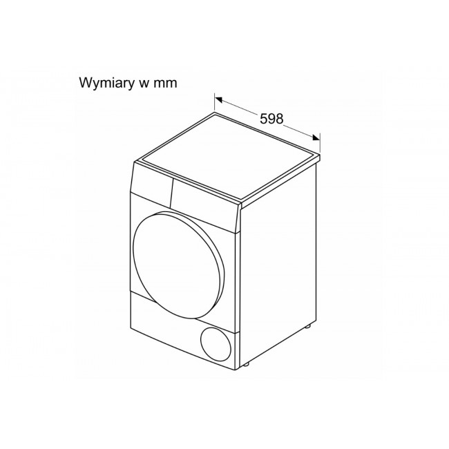 BOSCH WQB246CMPL tumble dryer