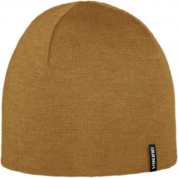 Czapka dla doros ych VIKING Noma 2.0 z Windstopper by GORE-TEX Labs Pro Style musztardowa one size