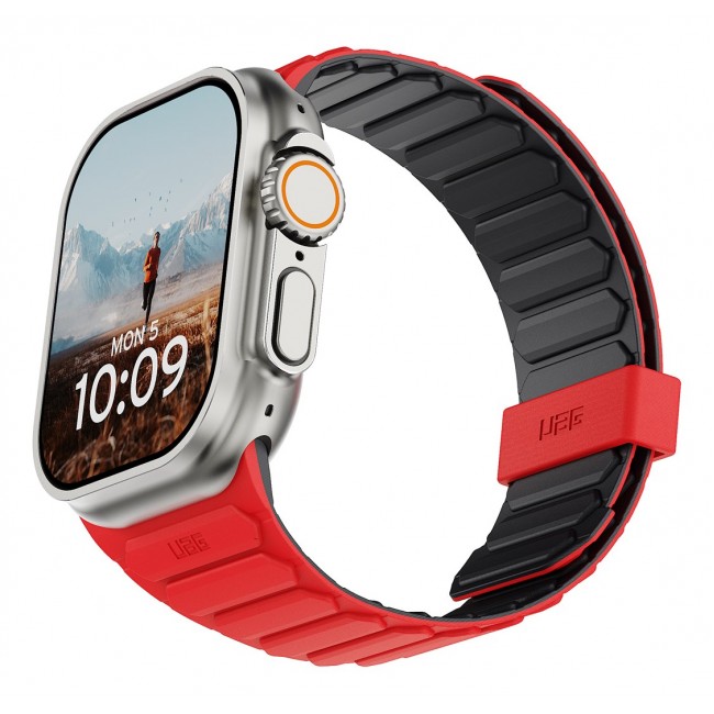 Urban Armor Gear 19416111319B smart wearable accessory Strap Ash, Red Silicone