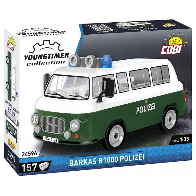 COBI 24596 Youngtimer BARKAS B1000 Polizei 156 pads p6