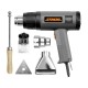 STHOR 1500W HEAT GUN WITH ACCESSORIES 79328 STHOR 1500W HEAT GUN WITH ACCESSORIES 79328