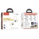 Hoco EQ8 Pure Joy Headset Wireless In-Ear Calls/Music Bluetooth White Hoco EQ8 Pure Joy Headset Wireless In-Ear Calls/Music Bluetooth White