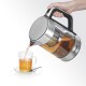 Severin WK 3422 electric kettle 1.7 L 3000 W Stainless steel