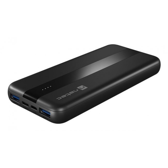 NATEC TREVI SLIM Q V2 Lithium Polymer (LiPo) 10000 mAh Black NATEC TREVI SLIM Q V2 Lithium Polymer (LiPo) 10000 mAh Black