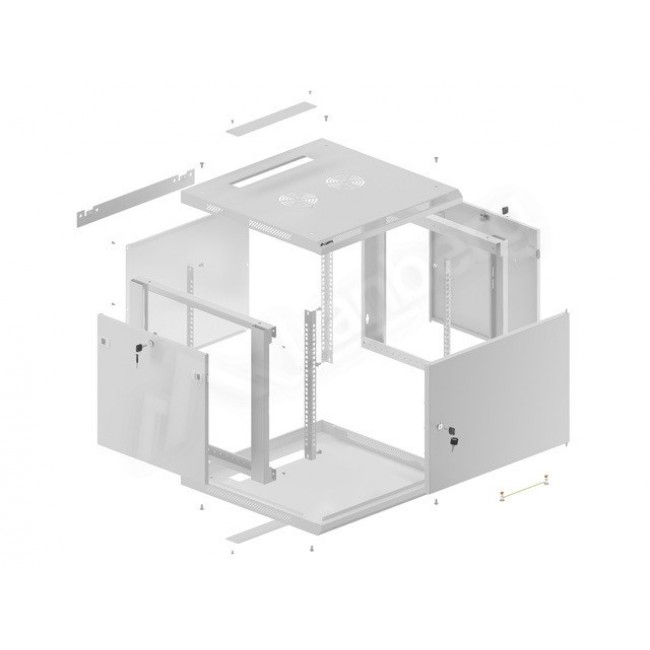 LANBERG WALL MOUNT RACK CABINET 19