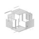 LANBERG WALL MOUNT RACK CABINET 19