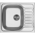 1-bowl steel sink with drainer