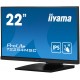 iiyama ProLite 21.5 P-CAP 10pt touch screen featuring IPS panel technology and Anti Glare coating