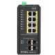 Zyxel RGS200-12P Managed L2 Gigabit Ethernet (10/100/1000) Power over Ethernet (PoE) Black Zyxel RGS200-12P Managed L2 Gigabit Ethernet (10/100/1000) Power over Ethernet (PoE) Black