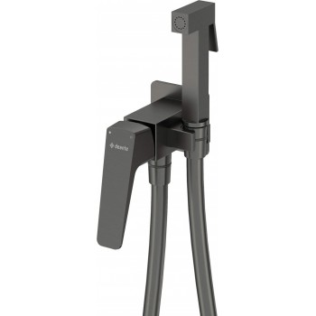 Concealed bidet battery