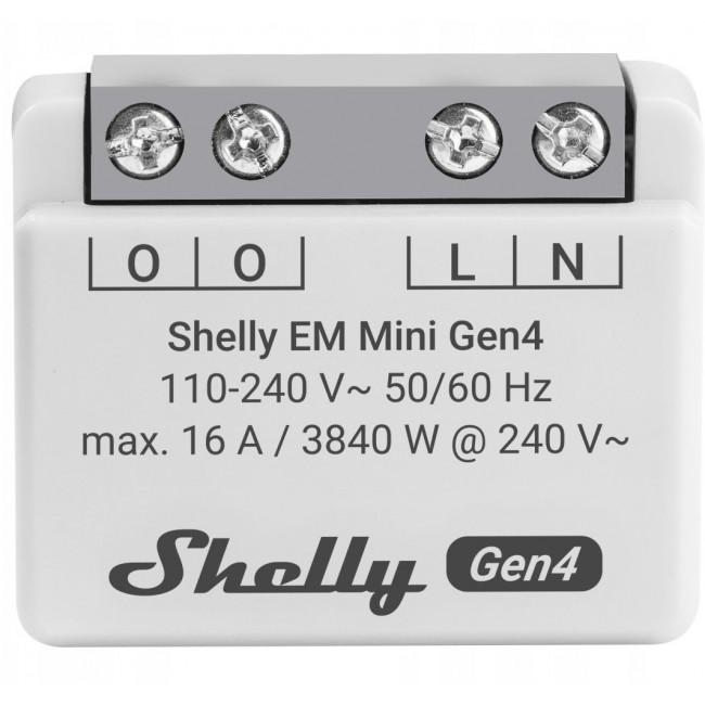 Shelly EM Mini Gen4 WiFi smart energy consumption monitor