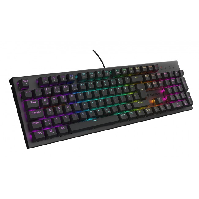 GENESIS Thor 303 keyboard Gaming USB QWERTZ German Black