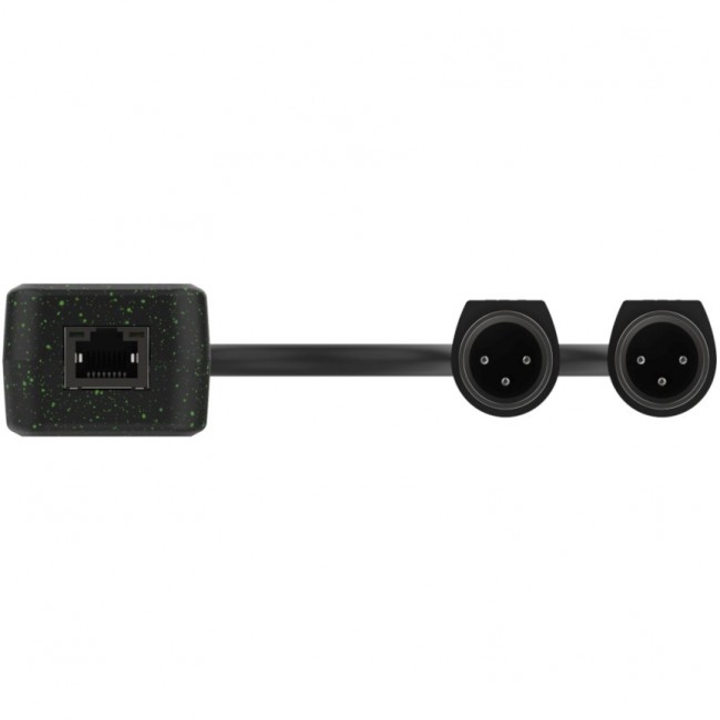 Turtle Dual XLR Output - two-channel Dante digital-to-analogue XLR adapter
