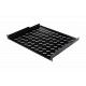Equip Fixed Shelf 19', 1U, 600MM, Black