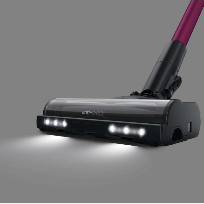 Hoover HF610HX 011 Stick vacuum Battery Dry EPA Bagless 0.7 L 650 W Magenta 4 Ah
