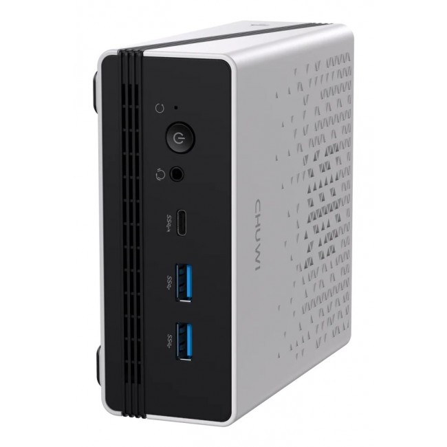 Chuwi UBox AMD Ryzen 5 6600H 16 GB DDR5-SDRAM 512 GB SSD Windows 11 Pro Mini PC Silver