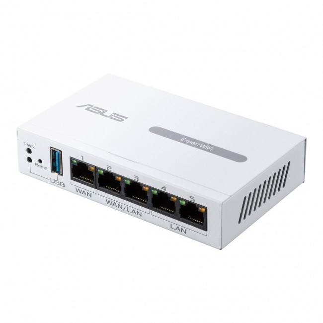 ASUS ExpertWiFi EBG15 wired router Gigabit Ethernet White ASUS ExpertWiFi EBG15 wired router Gigabit Ethernet White