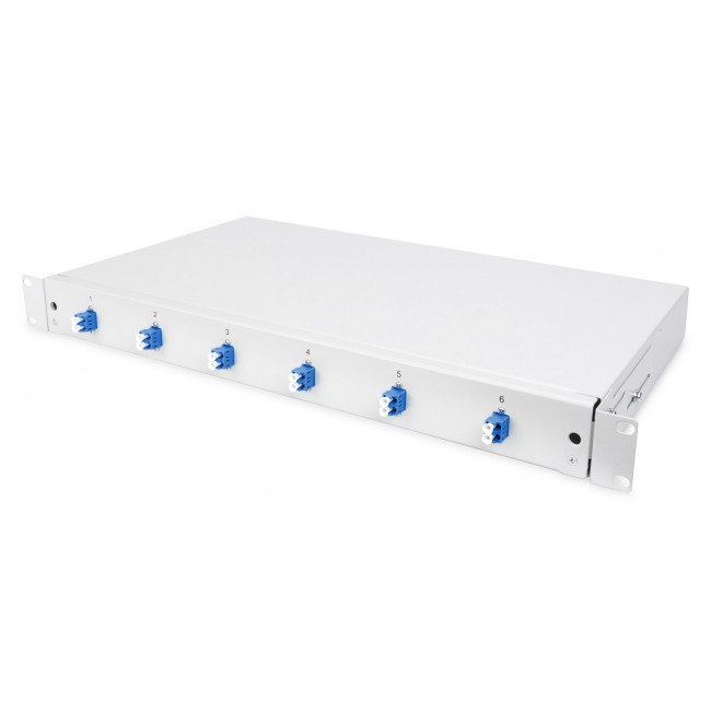 Digitus Fiber Optic Splice Box, Equipped, LC, OS2 Digitus Fiber Optic Splice Box, Equipped, LC, OS2