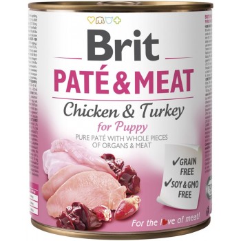 BRIT Pat & Meat Puppy - 800g