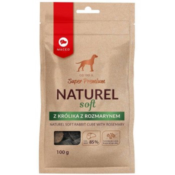 MACED Super Premium Naturel Soft Rabbit with rosemary - Dog treat - 100g