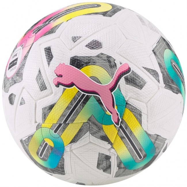 Puma Orbita 1TB Football White-Green-Pink 83774 01