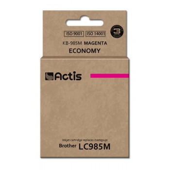 Actis KB-985M Ink cartridge (replacement for Brother LC985M Standard 19,5 ml magenta)