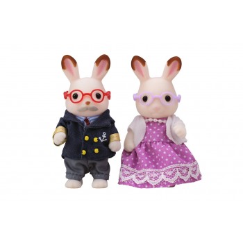 Sylvanian Families Chocolate Rabbit Grandparents