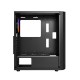 Gembird CCC-FC-400X Gaming ARGB computer case Fornax 400X, black Gembird CCC-FC-400X Gaming ARGB computer case Fornax 400X, black