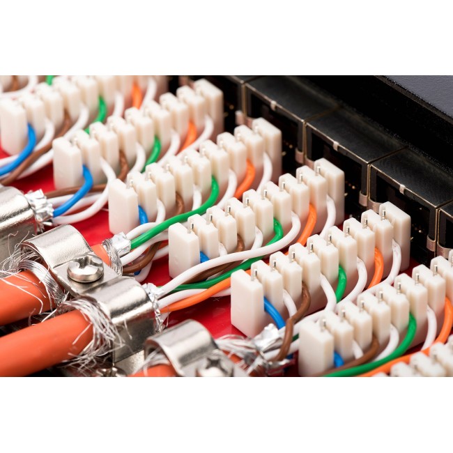 Digitus Desktop CAT 6A, class EA patch panel, shielded, black