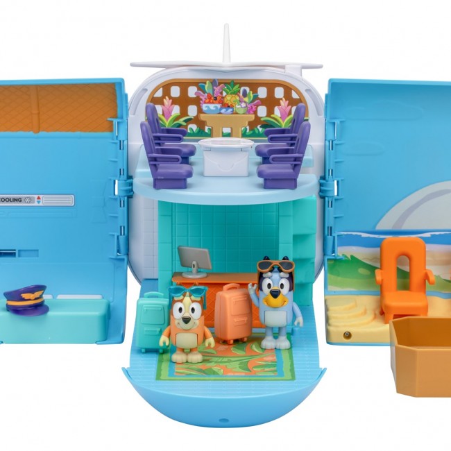 Moose Toys Bluey 3 in 1 Airplane Playset