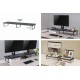 Gembird MS-TABLE2-01 monitor mount / stand Desk Black