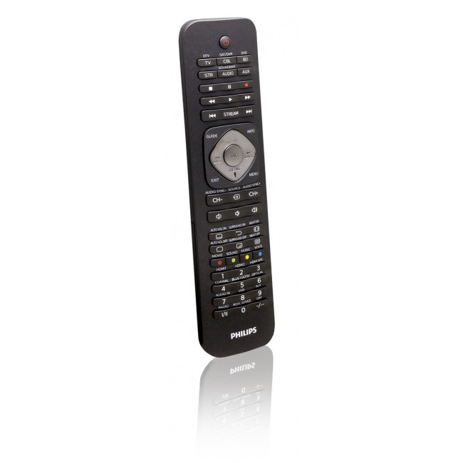 Philips Perfect replacement SRP5016/10 remote control IR Wireless Audio, DTV, DVD/Blu-ray, DVR, Home cinema system, SAT, TV Press buttons Philips Perfect replacement SRP5016/10 remote control IR Wireless Audio, DTV, DVD/Blu-ray, DVR, Home cinema system, SAT, TV Press buttons
