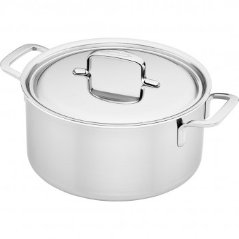 Low pot with lid Demeyere 5-Plus - 5.2 ltr