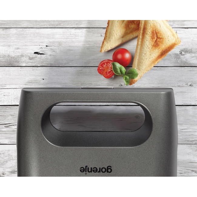 Gorenje | SM703GCG | Sandwich maker | 700 W | Number of plates 3 | Number of pastry 2 | Grey